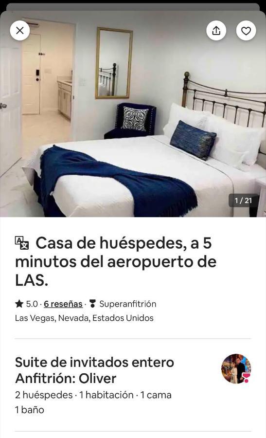 Guest House , 5 Min Away From Las Airport. Las Vegas Buitenkant foto